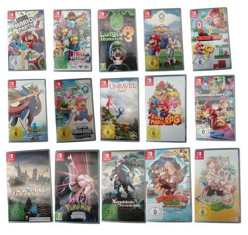 Große nintendo switch spiele - große,