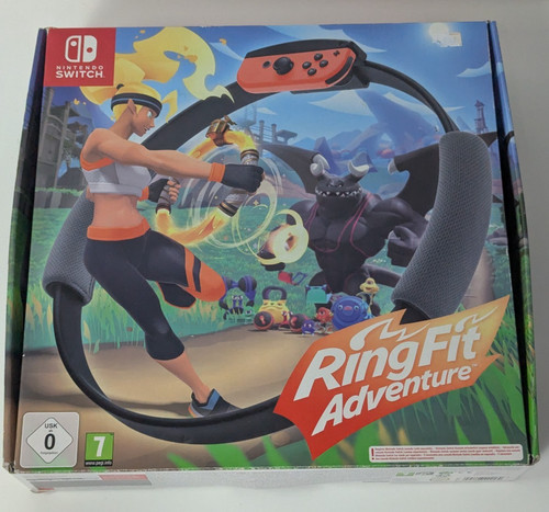 Ring fit adventure - fit, komplett