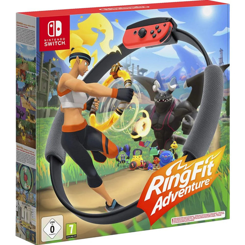 Ring fit adventure - ring, (nintendo